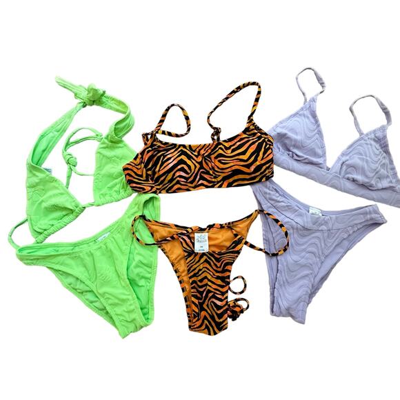Wild Fable Swimsuit‎ Lot | Two Pieces | 3 Suits | Small - Picture 1 of 8